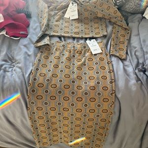 Zara Skirt Top Set